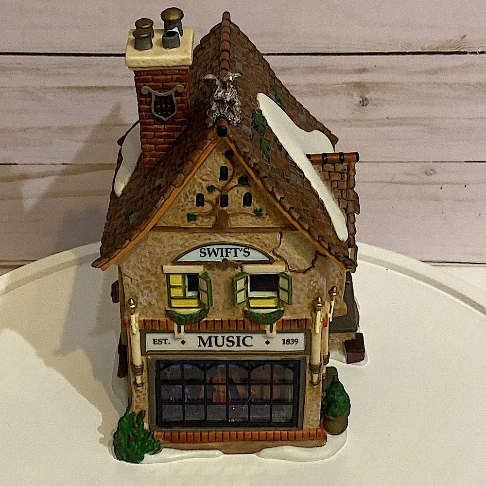 DEPARTMENT 56 - Swifts Stringed Instruments - Heritage Village - Dickens Village - Picture 9 of 12